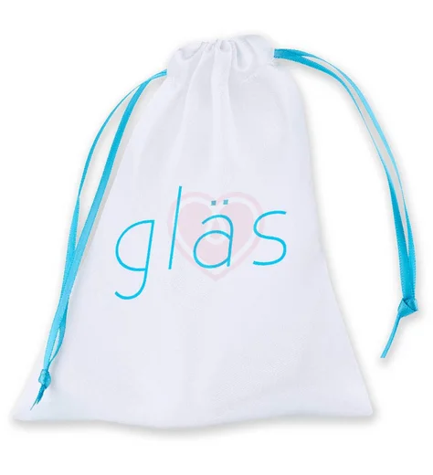 Стеклянная анальная пробка с ограничительным кольцом Glas Pacifier фото 5