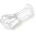 Стеклянная анальная пробка в форме кулака Glas Fist Butt Plug фото 2