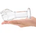 Стеклянная анальная пробка в форме кулака Glas Fist Butt Plug фото 4