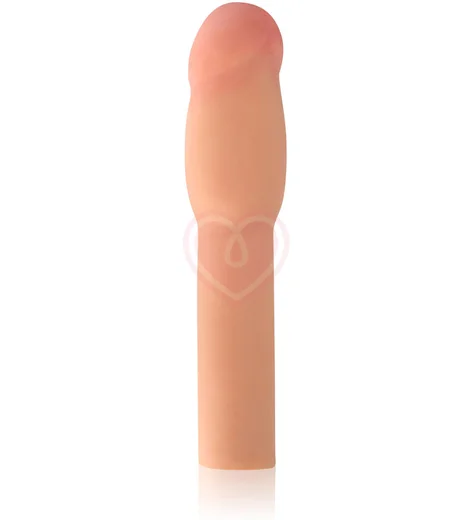 Насадка для увеличения члена Erotic Fantasy Girth Extender 10 см телесная фото 1
