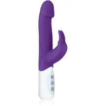 Мини вибратор-кролик Erotic Fantasy Slim Realistic Rabbit фиолетовый