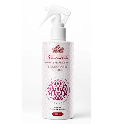 Парфюмированный мист с феромонами Red Lace Pheromone Cloud нероли и орхидея 250 мл фото 1