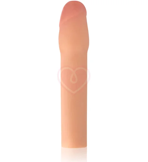 Насадка для увеличения члена Erotic Fantasy Girth Extender 7,5 см телесная фото 1