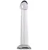 Фаллоимитатор с конической головкой Toyfa Basic Jelly Dildo S прозрачный фото 1
