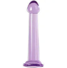 Фаллоимитатор с конической головкой Toyfa Basic Jelly Dildo S фиолетовый