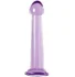 Фаллоимитатор с конической головкой Toyfa Basic Jelly Dildo S фиолетовый фото 1