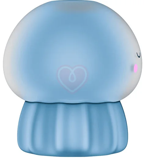 Вакуумный стимулятор в форме медузы Satisfyer Jelly-cious голубой фото 1