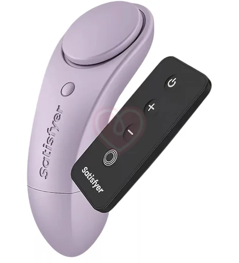 Вибратор в трусики на магнитах Satisfyer Sexy Secret Battery Series сиреневый фото 1