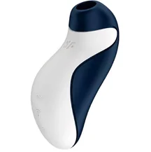 Вакуумный стимулятор в форме касатки Satisfyer Orca Battery Series синий