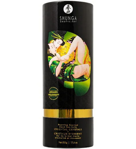 Соль мёртвого моря для ванны Shunga Oriental Crystals Цветок лотоса 500 г фото 1
