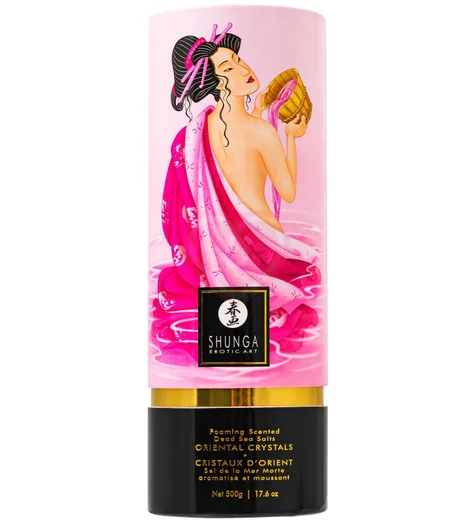Соль мёртвого моря для ванны Shunga Oriental Crystals Афродизия 500 г фото 1