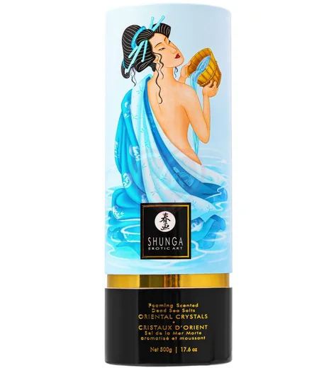 Соль мёртвого моря для ванны Shunga Oriental Crystals Искушение океана 500 г фото 1