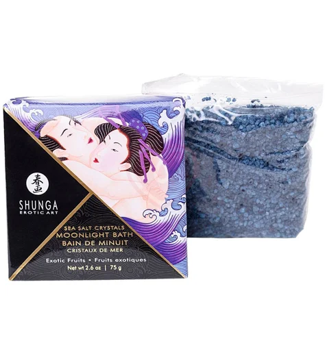Соль Мёртвого моря для ванны Shunga Moonlight Bath Экзотические фрукты 75 г фото 1