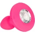 Анальная вибропробка с кристаллом Cheeky Gems Vibrating Probe Small розовая фото 2
