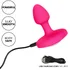 Анальная вибропробка с кристаллом Cheeky Gems Vibrating Probe Small розовая фото 6