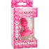 Анальная вибропробка с кристаллом Cheeky Gems Vibrating Probe Small розовая фото 7