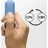Эрекционное кольцо с вибрацией Tenga Svr One Blue голубое фото 7