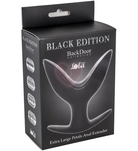 Анальный эспандер Lola Games Extra Large Petals Anal Extender чёрный фото 2