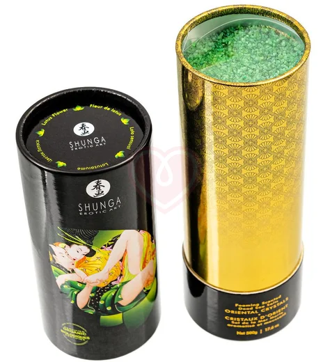 Соль мёртвого моря для ванны Shunga Oriental Crystals Цветок лотоса 500 г фото 4