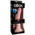 Фаллоимитатор на присоске King Cock Triple Density 20 см телесный фото 5