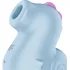 Вакуумный стимулятор в виде морского конька Satisfyer Sea Pony голубой фото 2