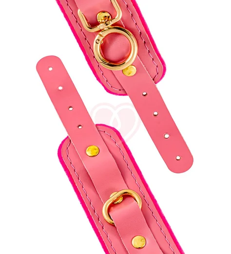 Мини наручники Pecado розовые фото 4