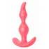 Анальная пробка Lola Games First Time Bent Anal Plug розовая фото 2