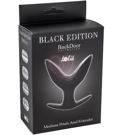 Анальный эспандер Lola Games Medium Petals Anal Extender чёрный фото 2