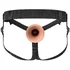 Фаллопротез Hollow Silicone Strap-On 20 см телесный фото 4