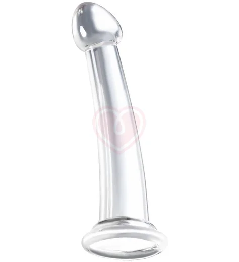 Фаллоимитатор с конической головкой Toyfa Basic Jelly Dildo S прозрачный фото 2