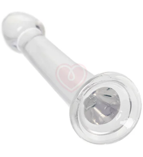 Фаллоимитатор с конической головкой Toyfa Basic Jelly Dildo S прозрачный фото 3