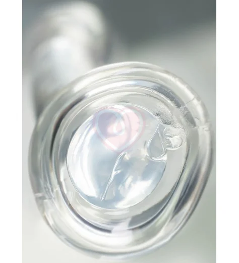 Фаллоимитатор с конической головкой Toyfa Basic Jelly Dildo S прозрачный фото 6