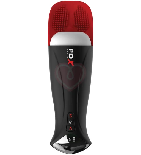 Мастурбатор в колбе с вибрацией и всасыванием PipeDream Fuck-O-Matic Pro Xl белый фото 2
