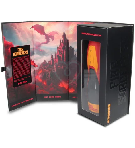 Автоматический мастурбатор с вибрацией и нагревом Masturs Fire Sorceress Solara фото 3
