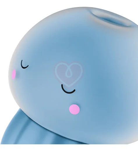 Вакуумный стимулятор в форме медузы Satisfyer Jelly-cious голубой фото 2
