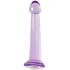 Фаллоимитатор с конической головкой Toyfa Basic Jelly Dildo S фиолетовый фото 2