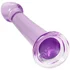 Фаллоимитатор с конической головкой Toyfa Basic Jelly Dildo S фиолетовый фото 3