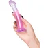 Фаллоимитатор с конической головкой Toyfa Basic Jelly Dildo S фиолетовый фото 4