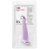 Фаллоимитатор с конической головкой Toyfa Basic Jelly Dildo S фиолетовый фото 9