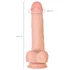 Реалистичный гнущийся фаллоимитатор на присоске My Babe My Darling телесный 17 см фото 4