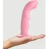 Вибратор с пульсирующей головкой Strap-On-Me Tapping Dildo Wave M розовый фото 6