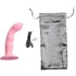 Вибратор с пульсирующей головкой Strap-On-Me Tapping Dildo Wave M розовый фото 16
