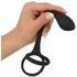 Эрекционное кольцо с анальной пробкой Orion Black Velvets Cock Ball Ring Plug фото 3