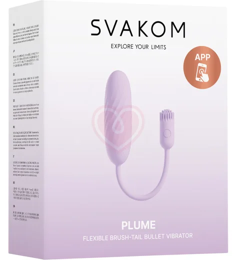 Виброяйцо Svakom Ella Plume с приложением фото 15