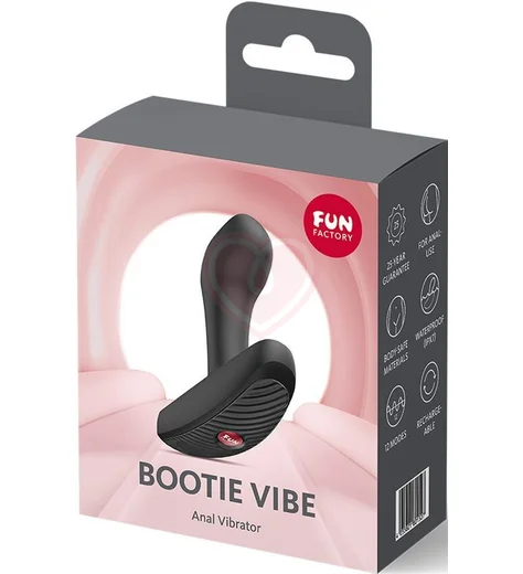 Анальный стимулятор с вибрацией Fun Factory Bootie Vibe чёрный фото 7