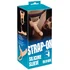 Полый фаллоимитатор на ремешках Strap-on Silicone Sleeve фото 6
