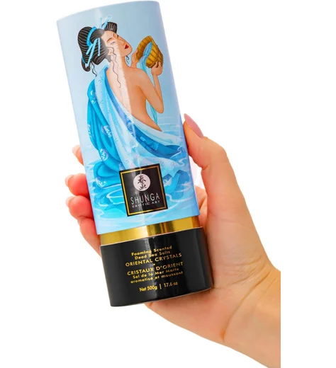 Соль мёртвого моря для ванны Shunga Oriental Crystals Искушение океана 500 г фото 5