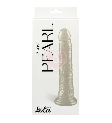 Перламутровый фаллоимитатор Lola Games Pearl Akoya Pearl белый фото 5