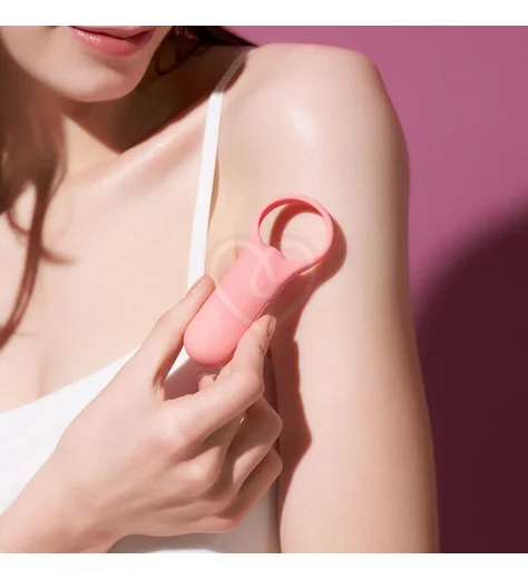 Эрекционное кольцо с усиленной вибрацией Tenga Iroha PaiRing+ Coral Pink коралл фото 2