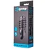 Насадка с кольцом для мошонки ToyFa Xlover 7 см чёрная фото 2